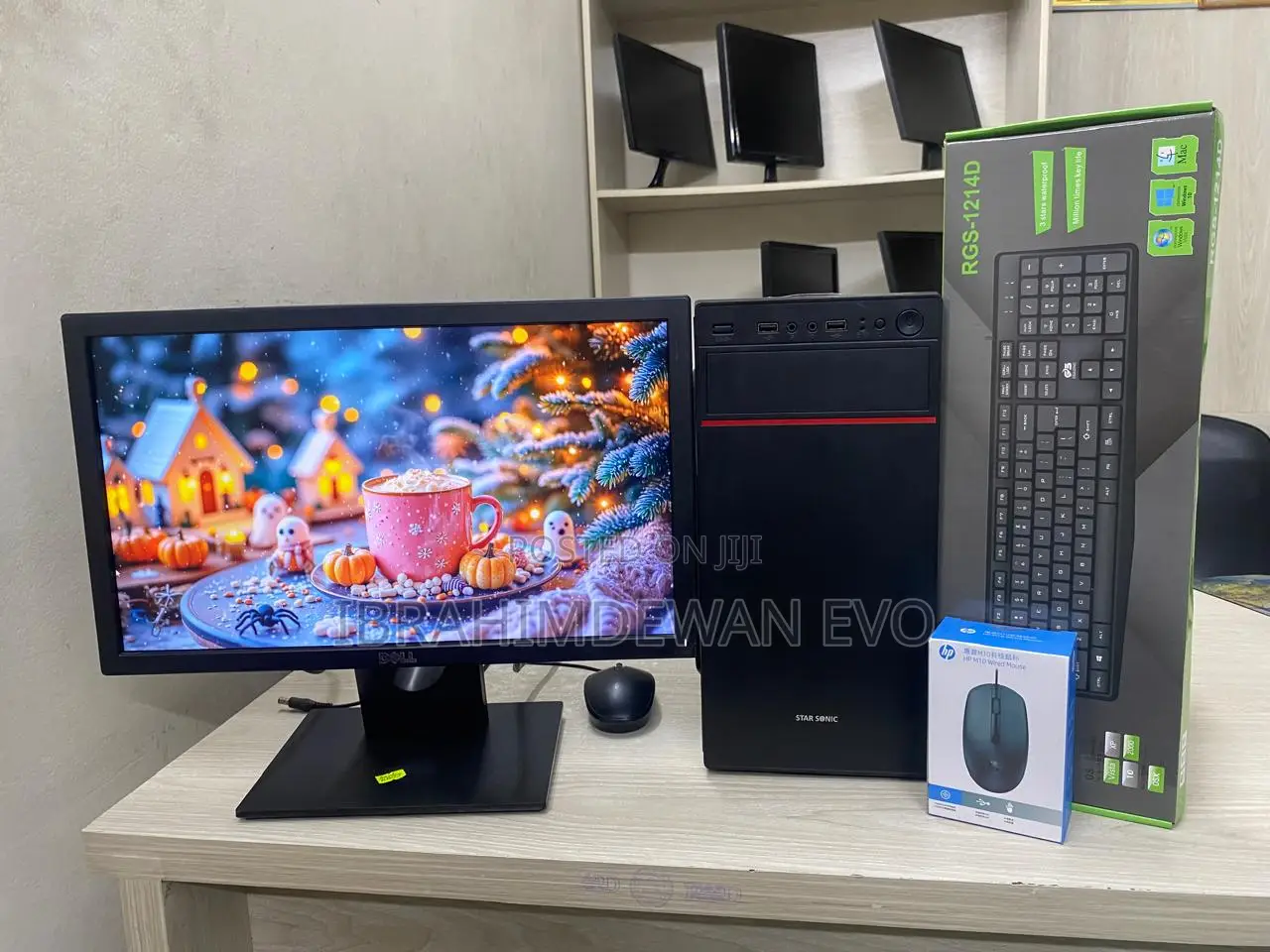 Desktop Computer 8GB Intel Core I3 SSD 128GB