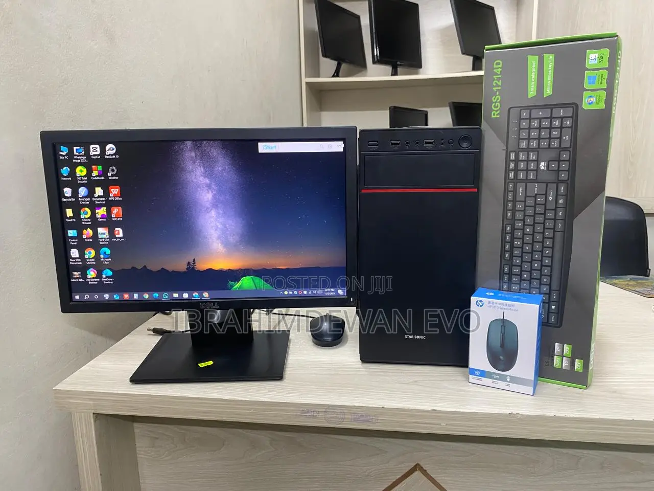 Desktop Computer 8GB Intel Core I3 SSD 128GB