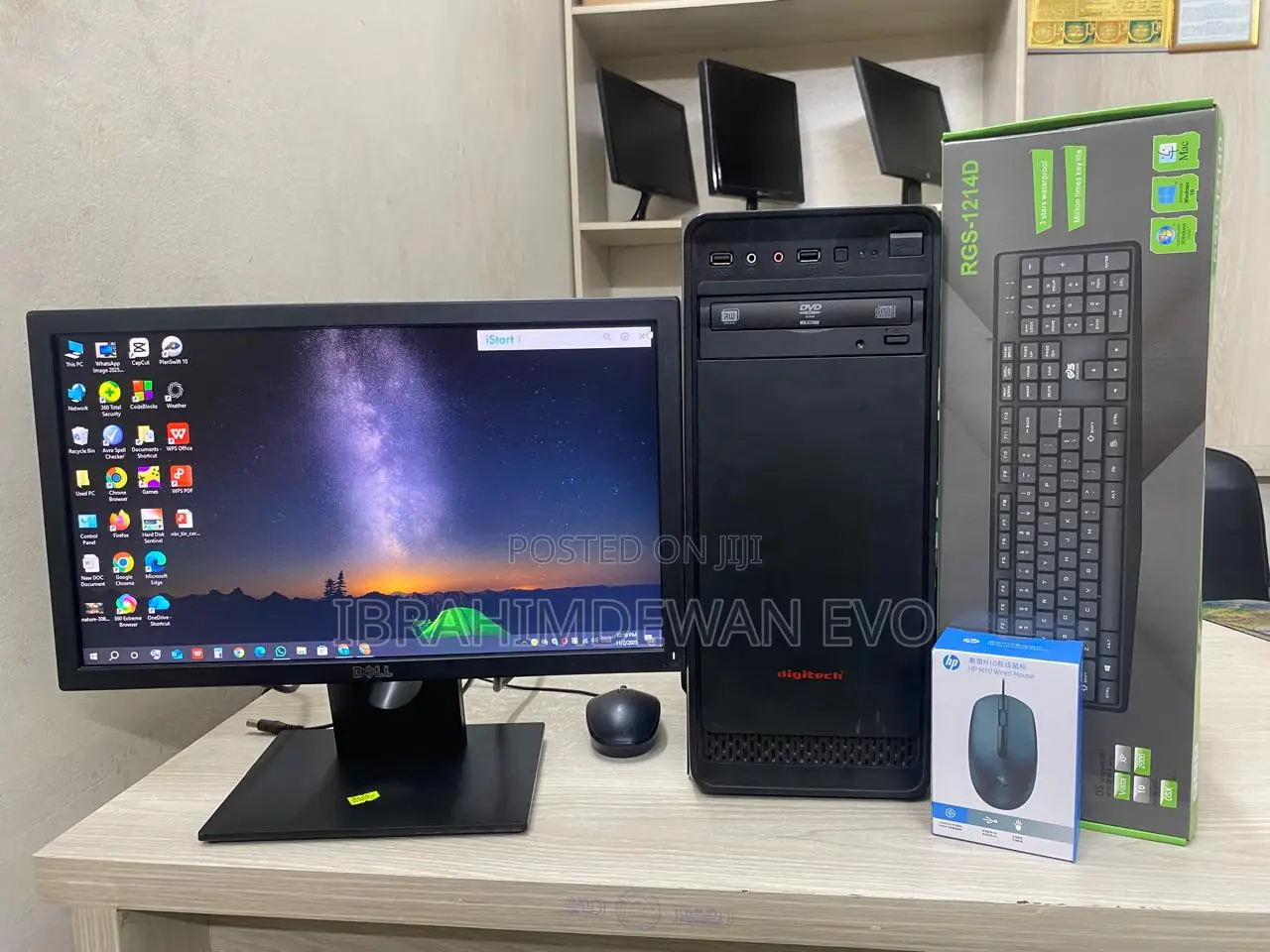 Desktop Computer 8GB Intel Core I5 SSD 128GB