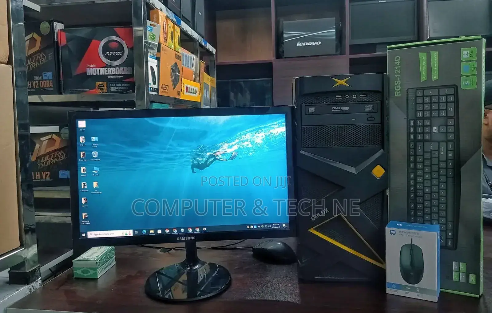 Desktop Computer 4GB Intel Core I3 SSD 128GB