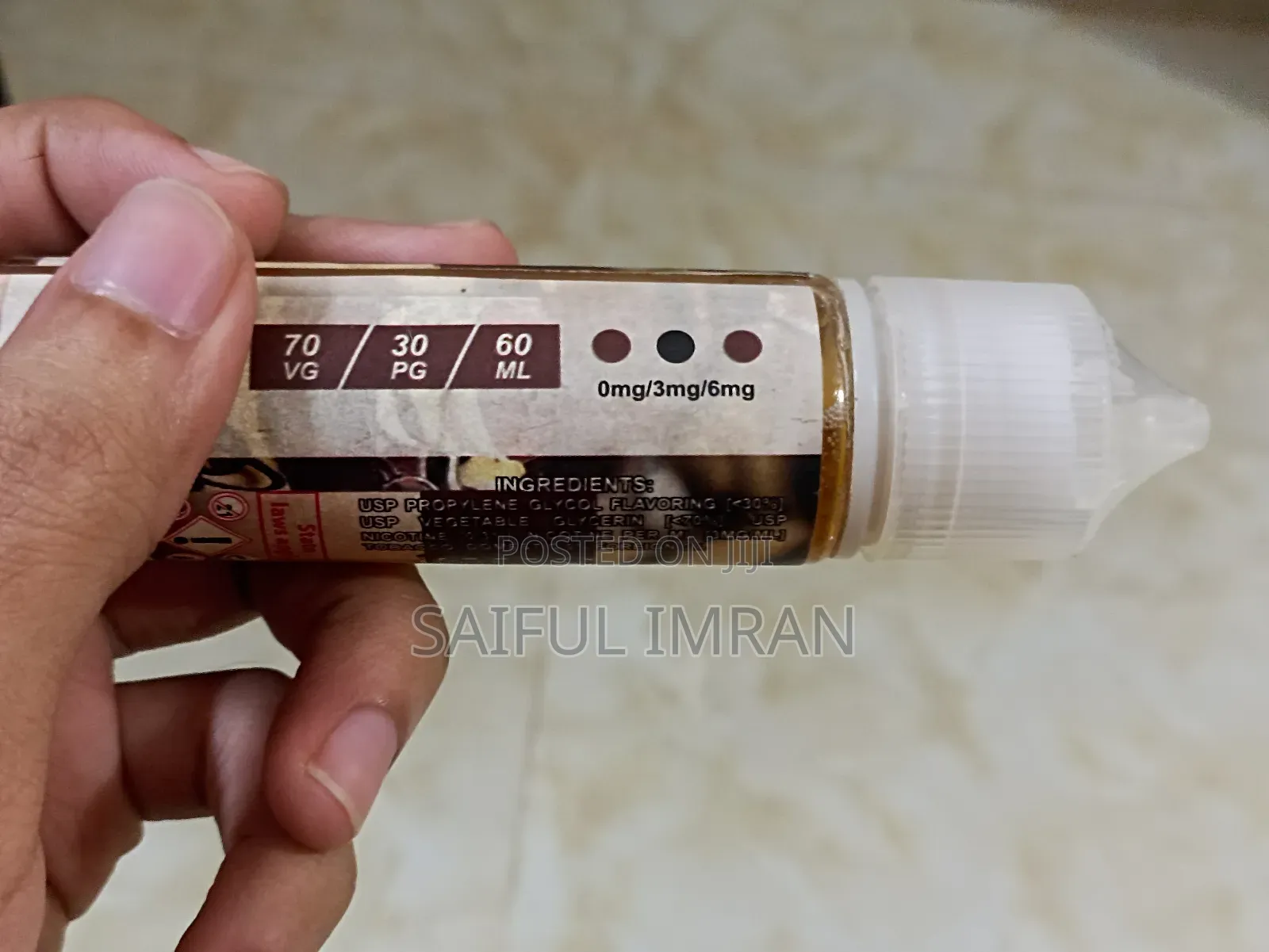 Creamy Tiramisu 3mg [E-Liquid] 60ml