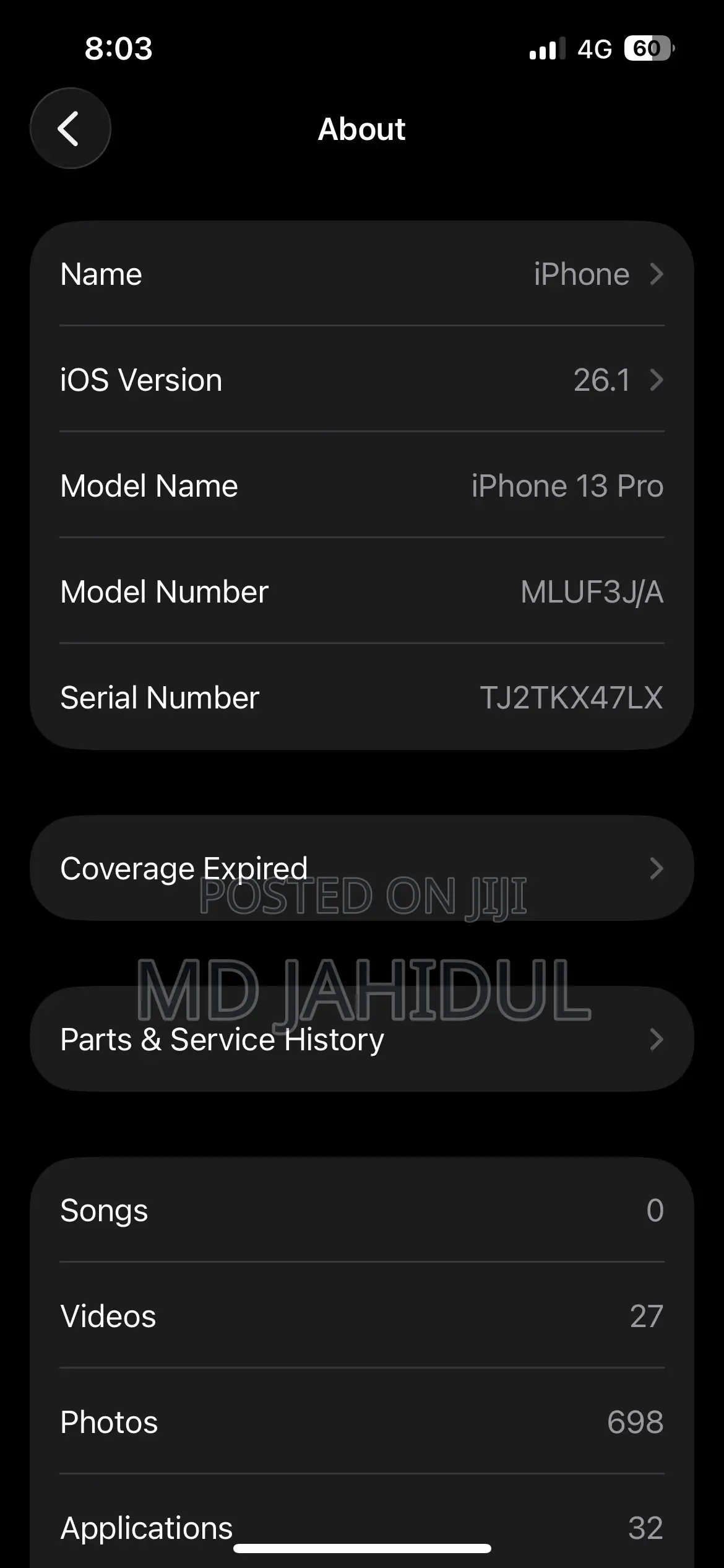 Apple iPhone 13 Pro 128 GB Gold