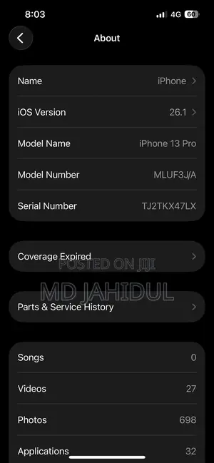 Apple iPhone 13 Pro 128 GB Gold