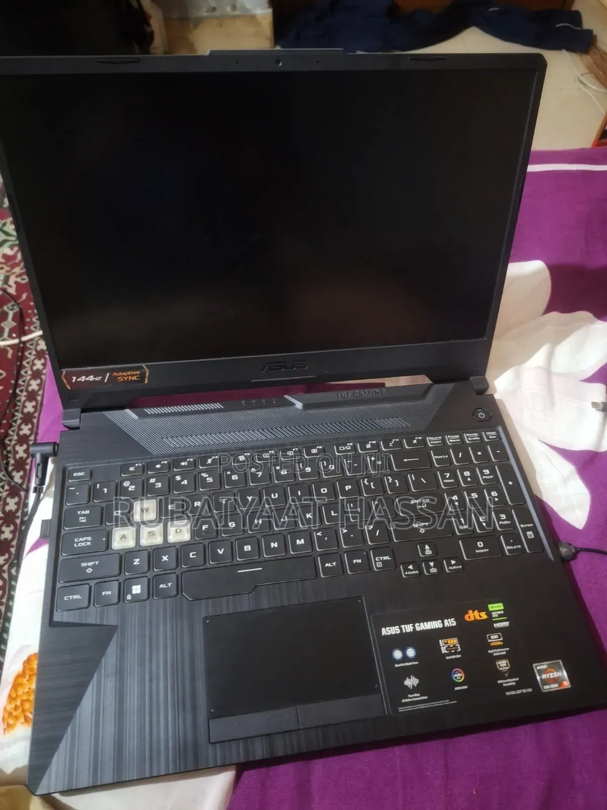 Laptop Asus TUF Gaming A15 8GB AMD Ryzen 5 SSD 512GB