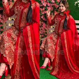 Photo - Semi Georgette Heavy Worked 3 Pis R