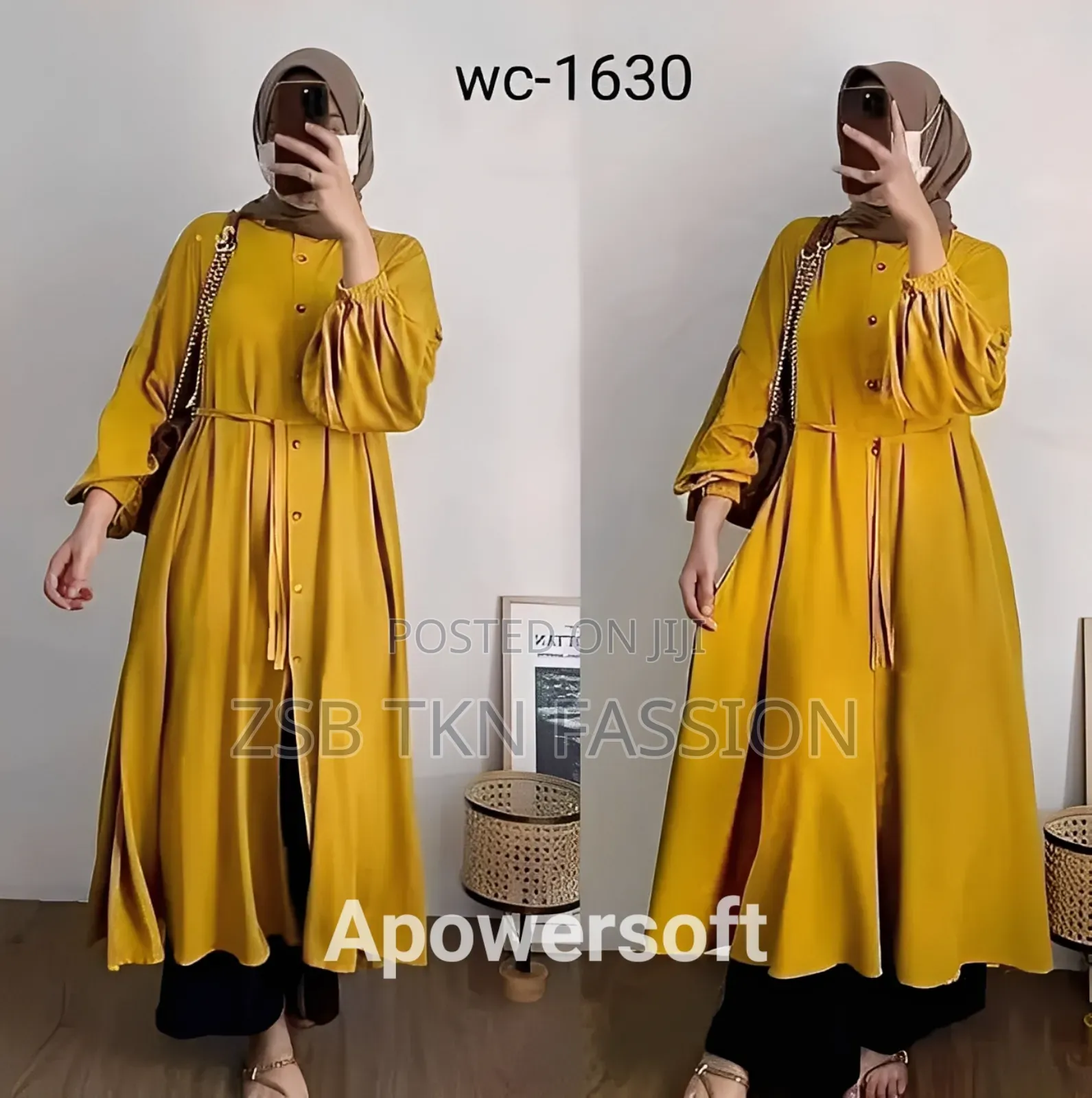 মালেশিয়ান গাউন-(শুধু বোরকা)