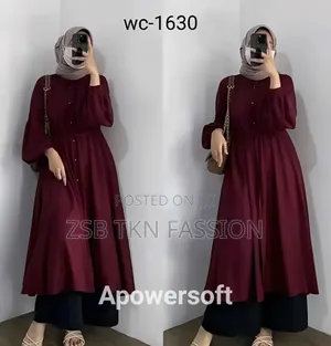 মালেশিয়ান গাউন-(শুধু বোরকা)