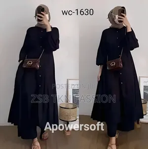 মালেশিয়ান গাউন-(শুধু বোরকা)