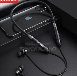 Lenovo He05x ব্লুটুথ ৫.০ ম্যাগনেটিক নেকব্যান্ড স্পোর্টস ইয়ারফোন