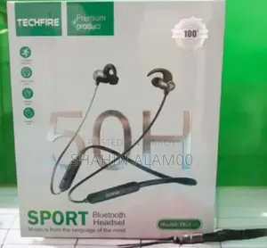 নেকব্যান্ড Techfire ব্লুটুথ হেডসেট ৫০ ঘণ্টা | নেকব্যান্ড