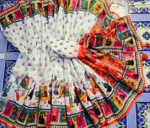Premium Half Silk Sharee