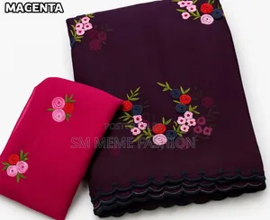 Embroidery Georgette Saree