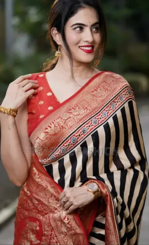 Digital Print Silk Sharee