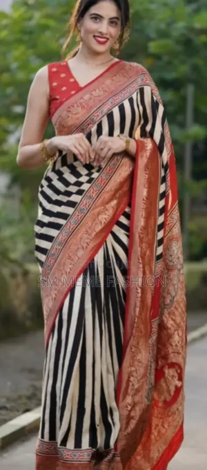 Digital Print Silk Sharee