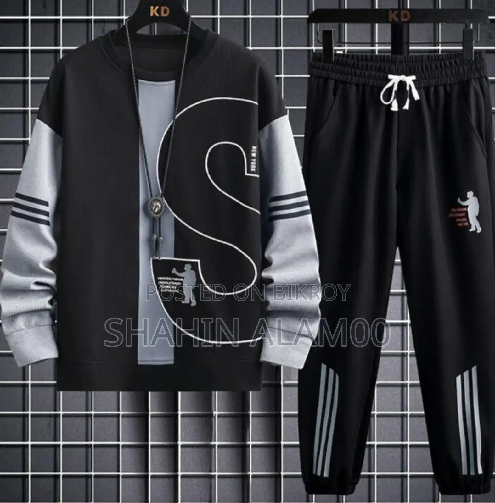 Cotton Full Slevee T-Shirt and Trouser Combo Set