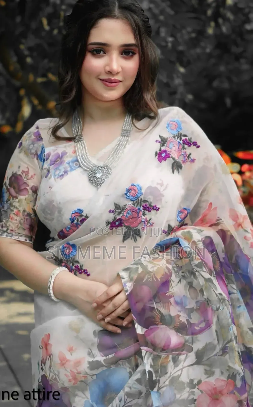 Chanderi Silk Sharee With Blouse Piece