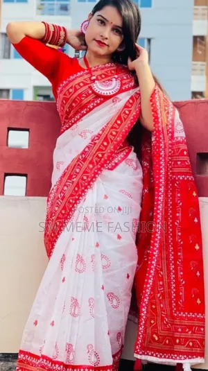 Half Silk Nokshi Pair Sharee