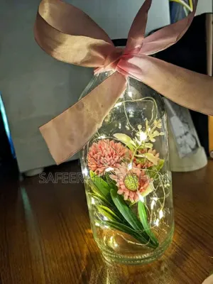 Glass Light With Flower
Oph