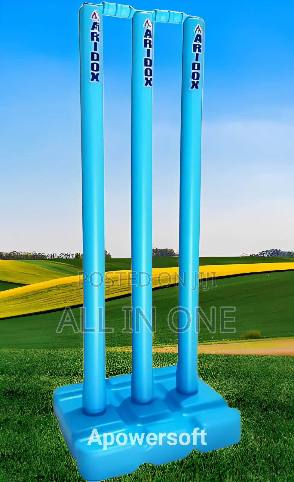 Plastic Cricket Stamps 3pis