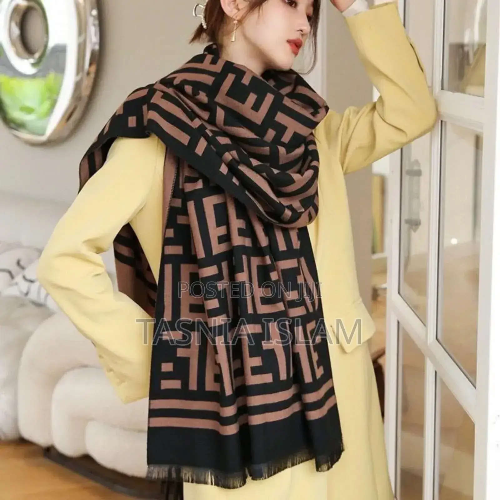 Korean Style E Sec Winter Shawl