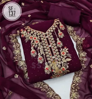 Embroidary Georjet Three Piece আপডেট