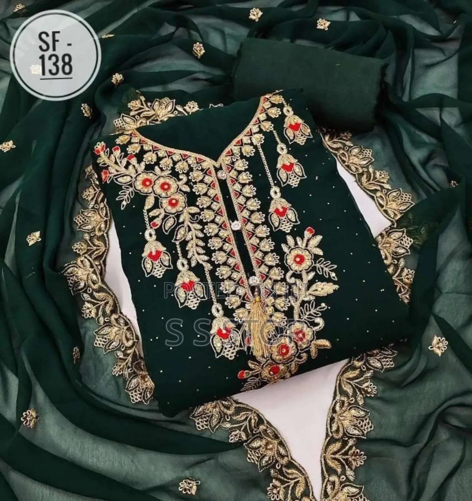 Embroidary Georjet Three Piece আপডেট