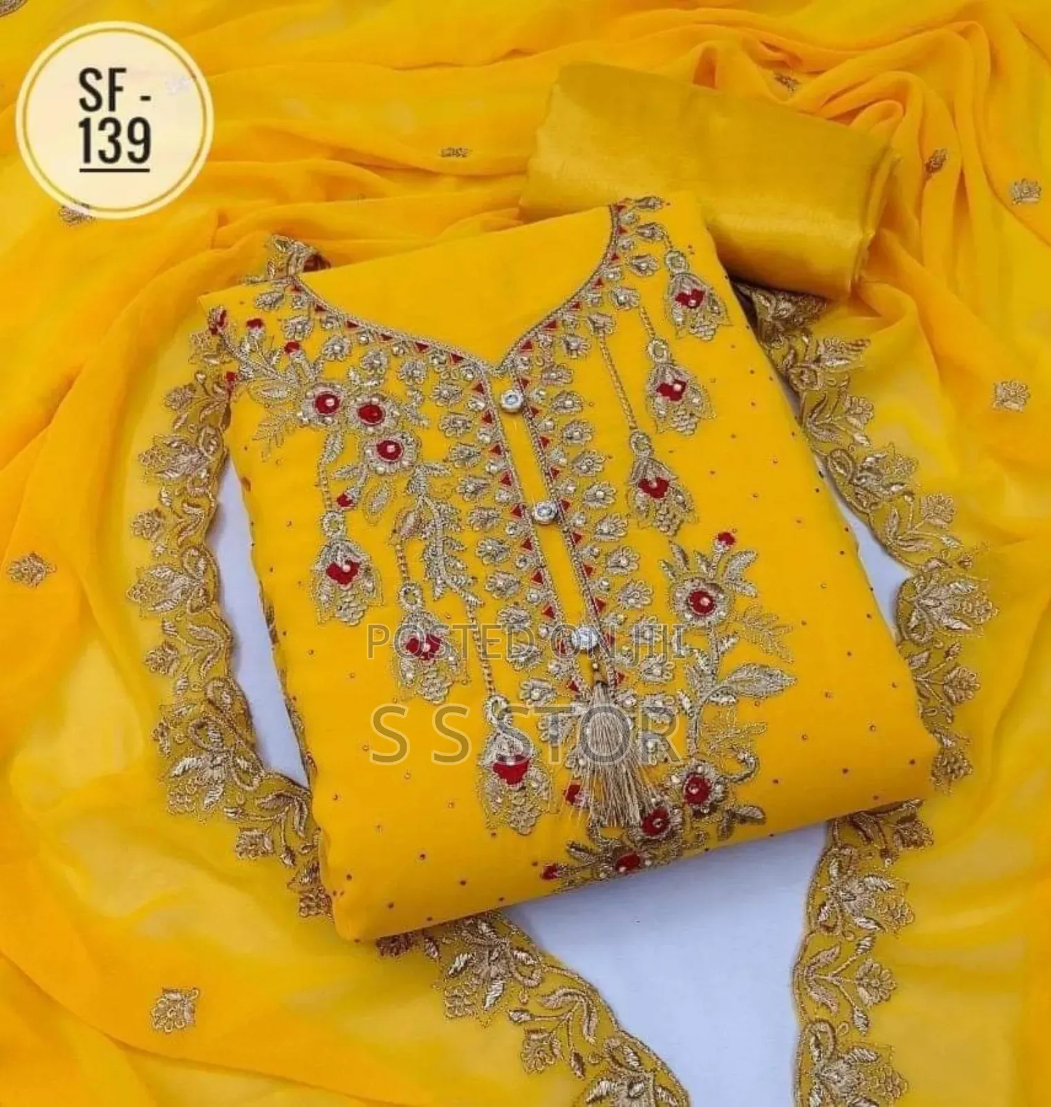 Embroidary Georjet Three Piece আপডেট