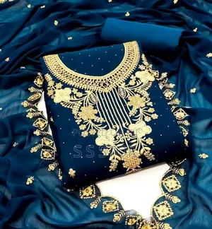 Georgette Embroidery Four Piece New Update Collection