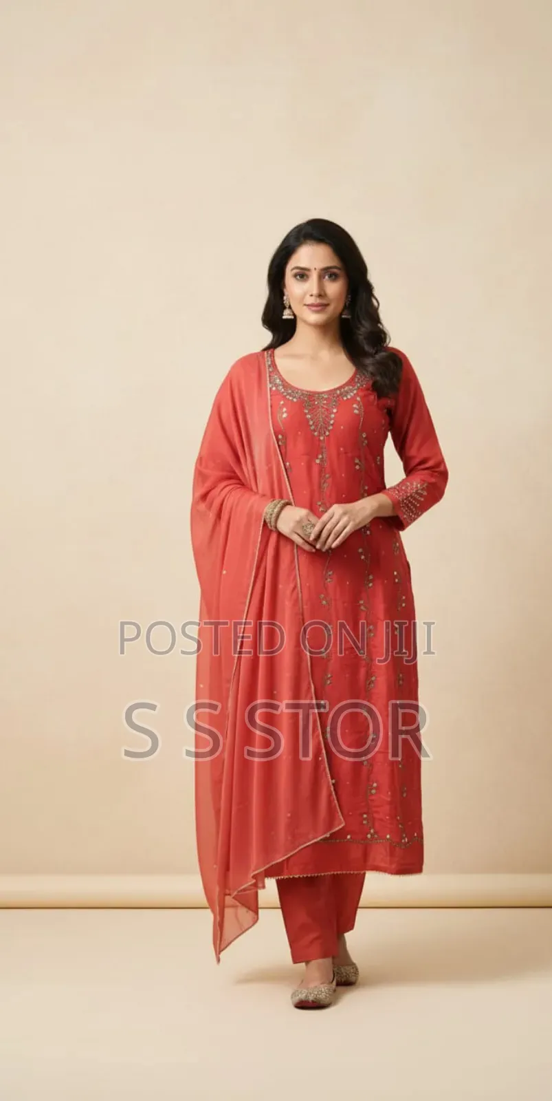 Katchupi Three Piece
কামিজ এসি কটন Free Size