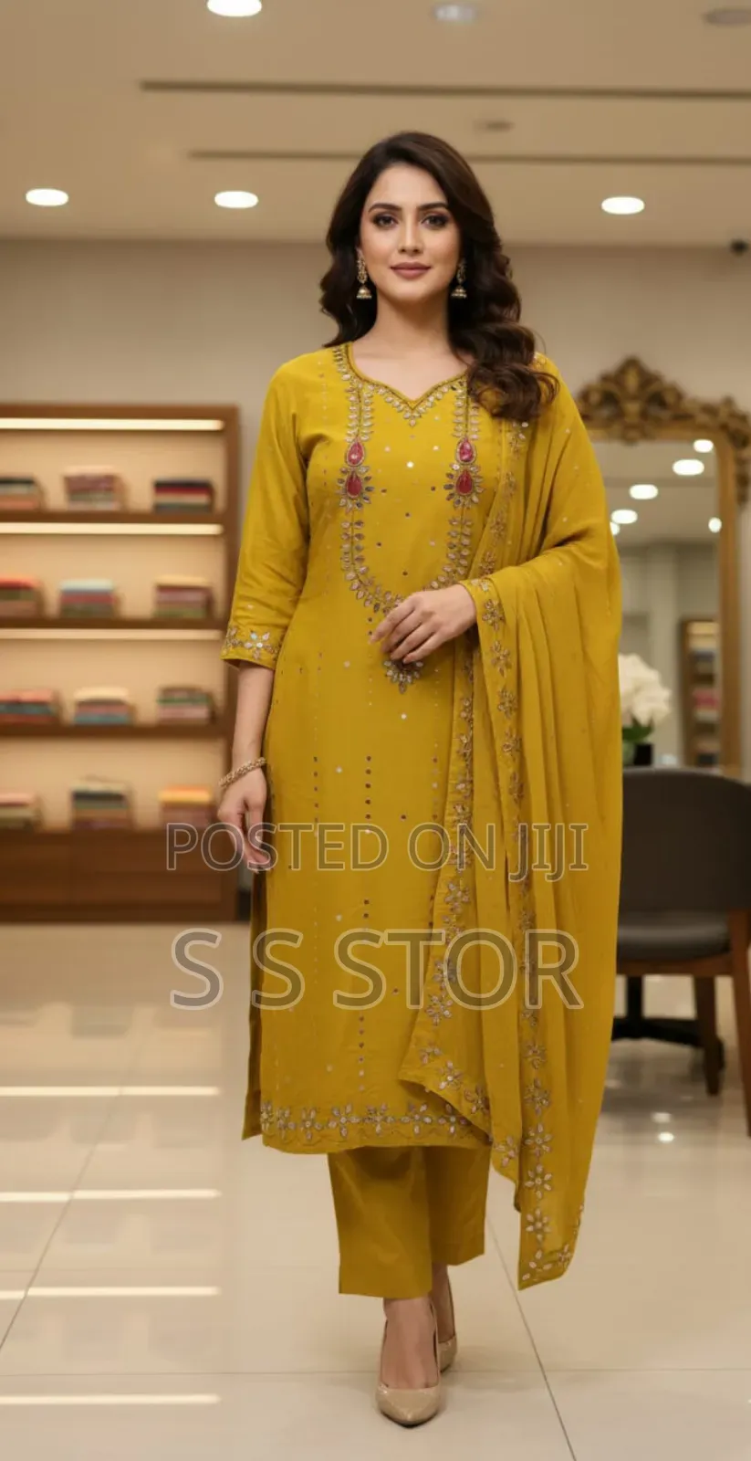 Katchupi Three Piece
কামিজ এসি কটন Free Size