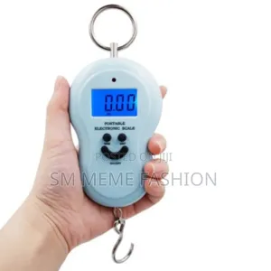 Photo - Product Details of Electric Portable Scale With Smile Shape Design