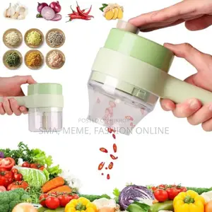 4 in 1 Handheld Electric Vegetable Cutter