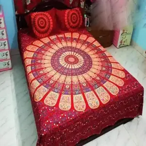 Panel Bedsheet With 2 Pillow Covers