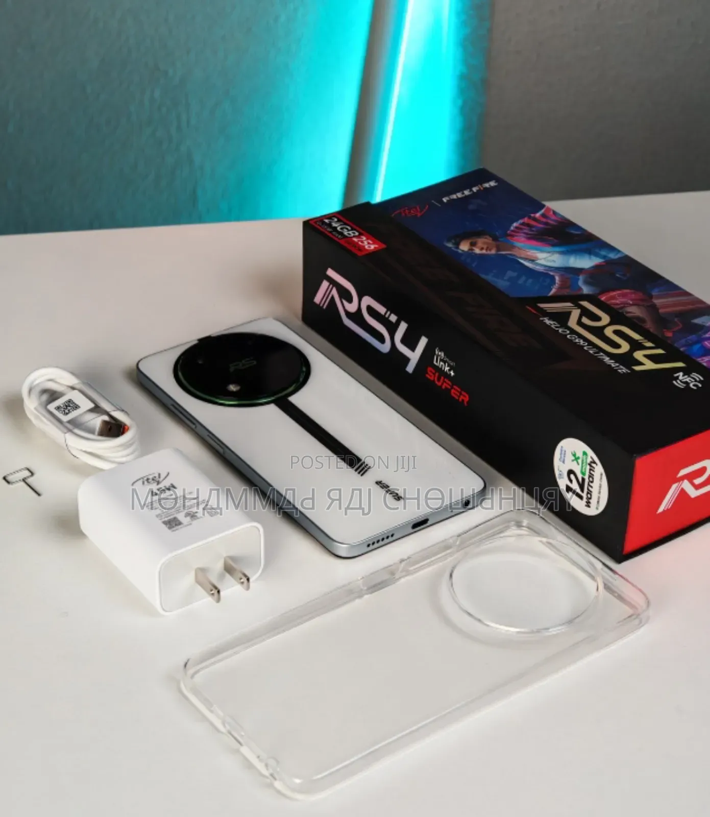 New Itel RS4 256 GB White