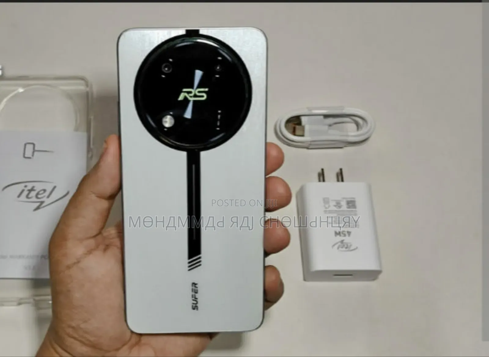 New Itel RS4 256 GB White