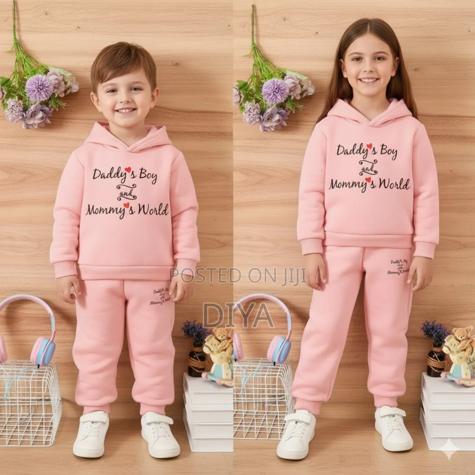 Elegant Stylish Baby Hoodie Set