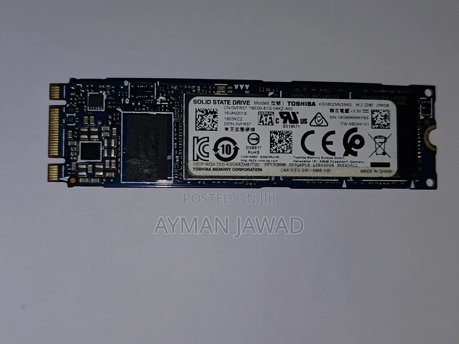 Laptop 8GB SSD 256GB