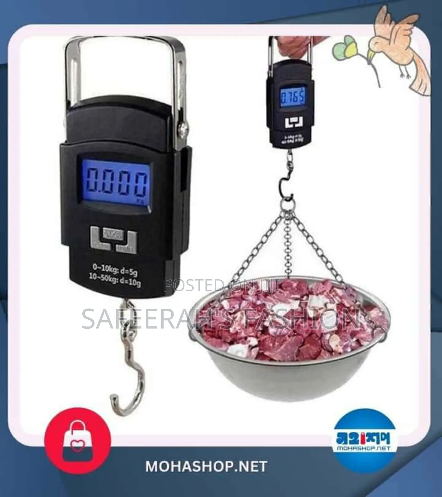 Digital Hanging Weight Scale Jc