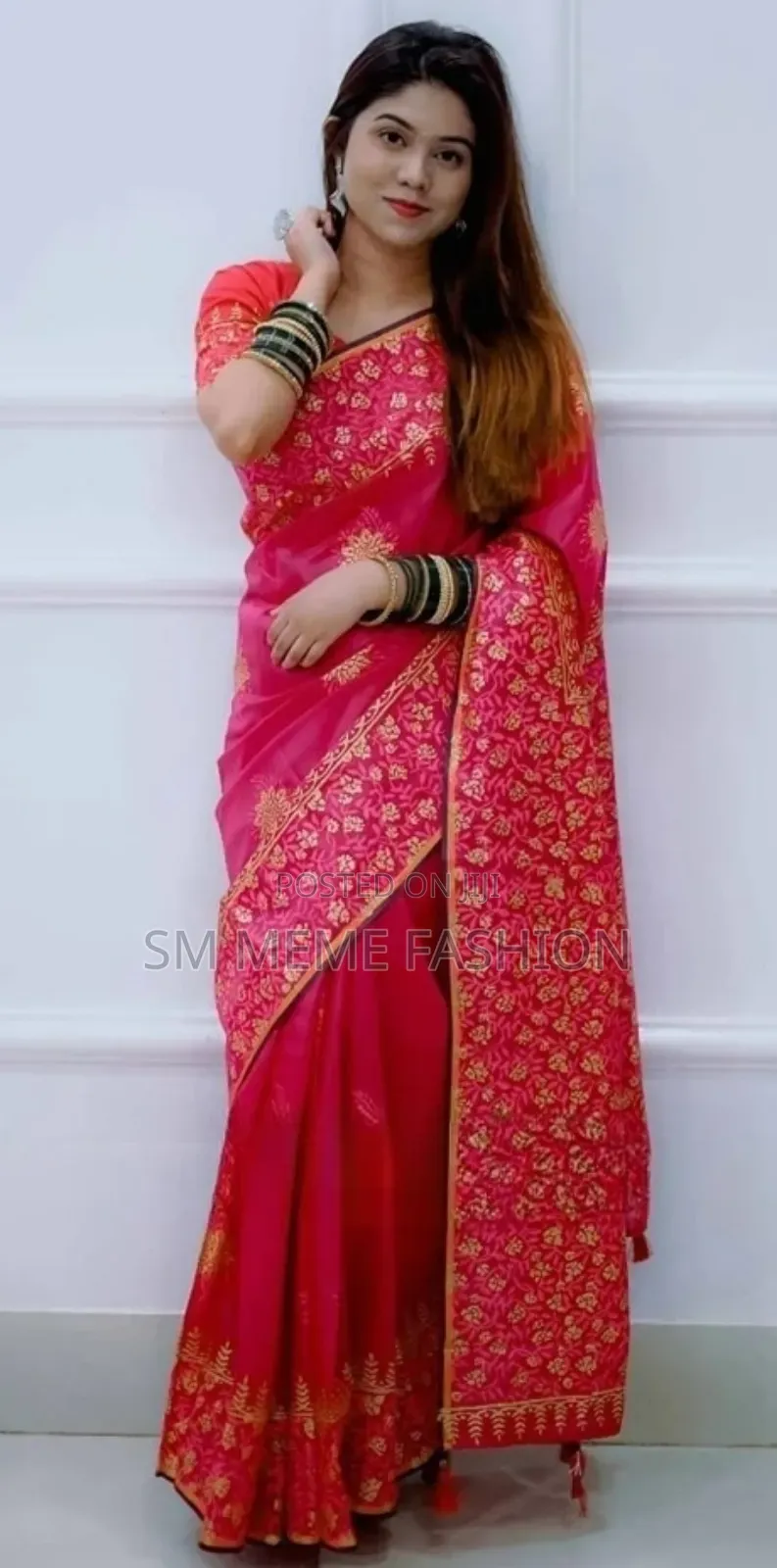 Kubari Silk Saree (With Blouse Piece