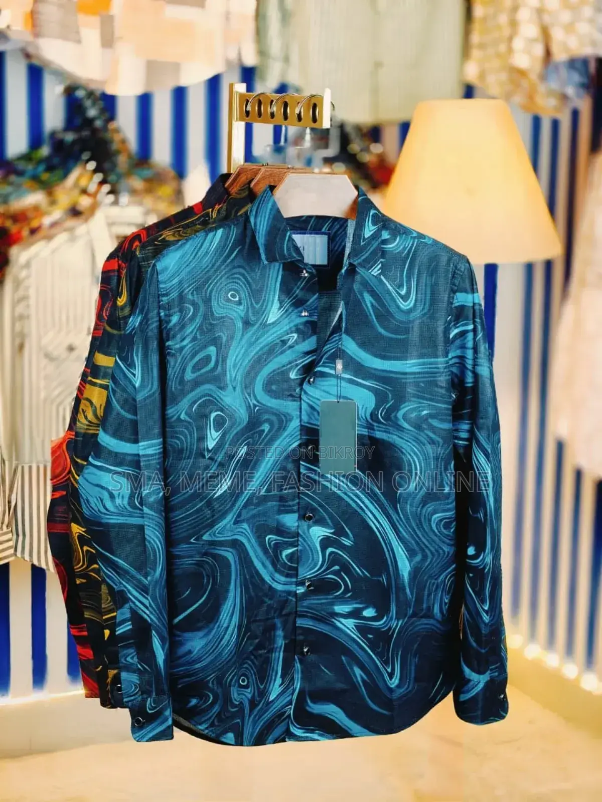 Digital Dubi Cotton Full Sleeve Shirt