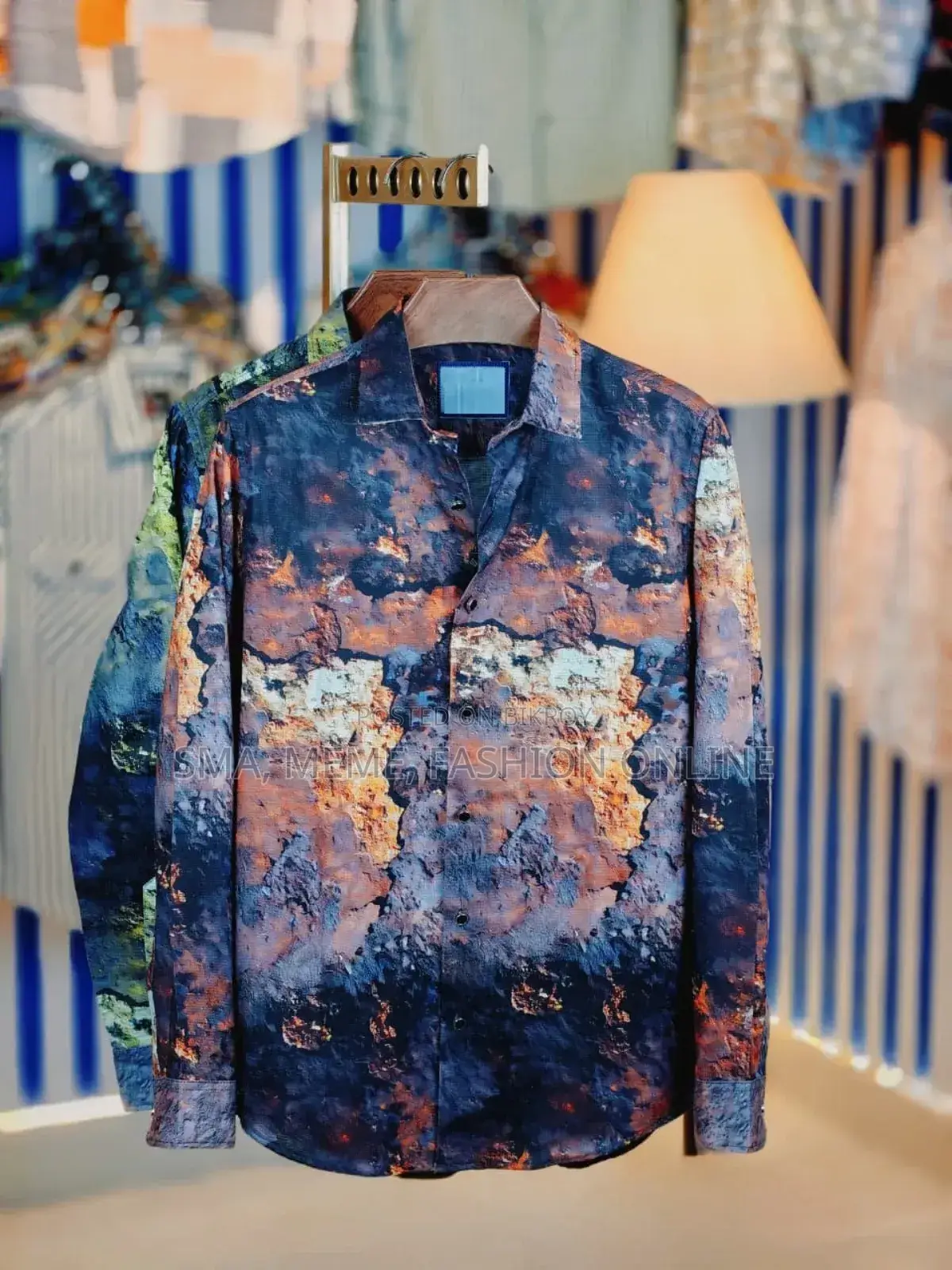 Digital Dubi Cotton Full Sleeve Shirt