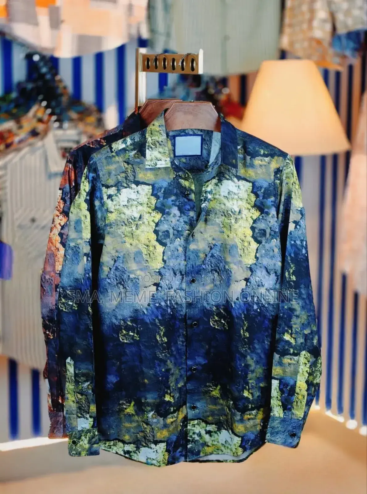 Digital Dubi Cotton Full Sleeve Shirt