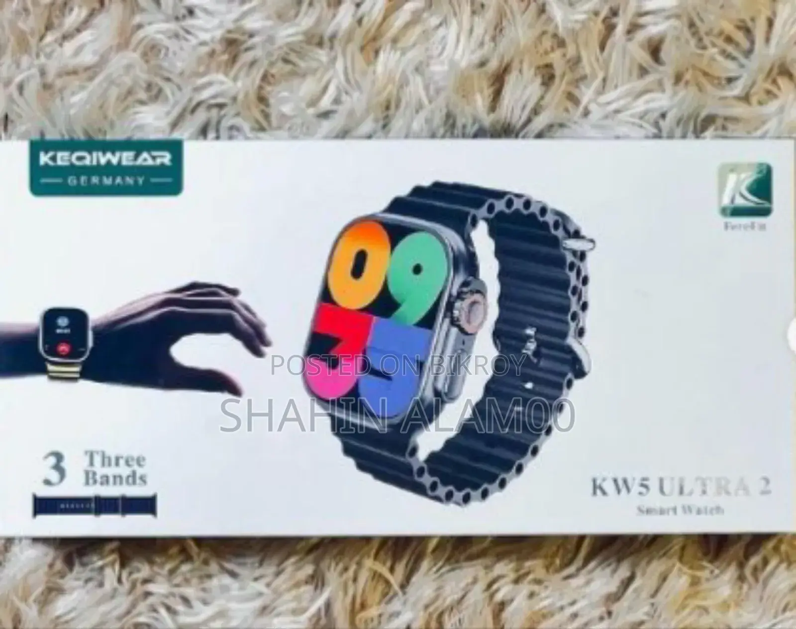 ফুল স্ক্রিনসহ Kw5 Ultra 2