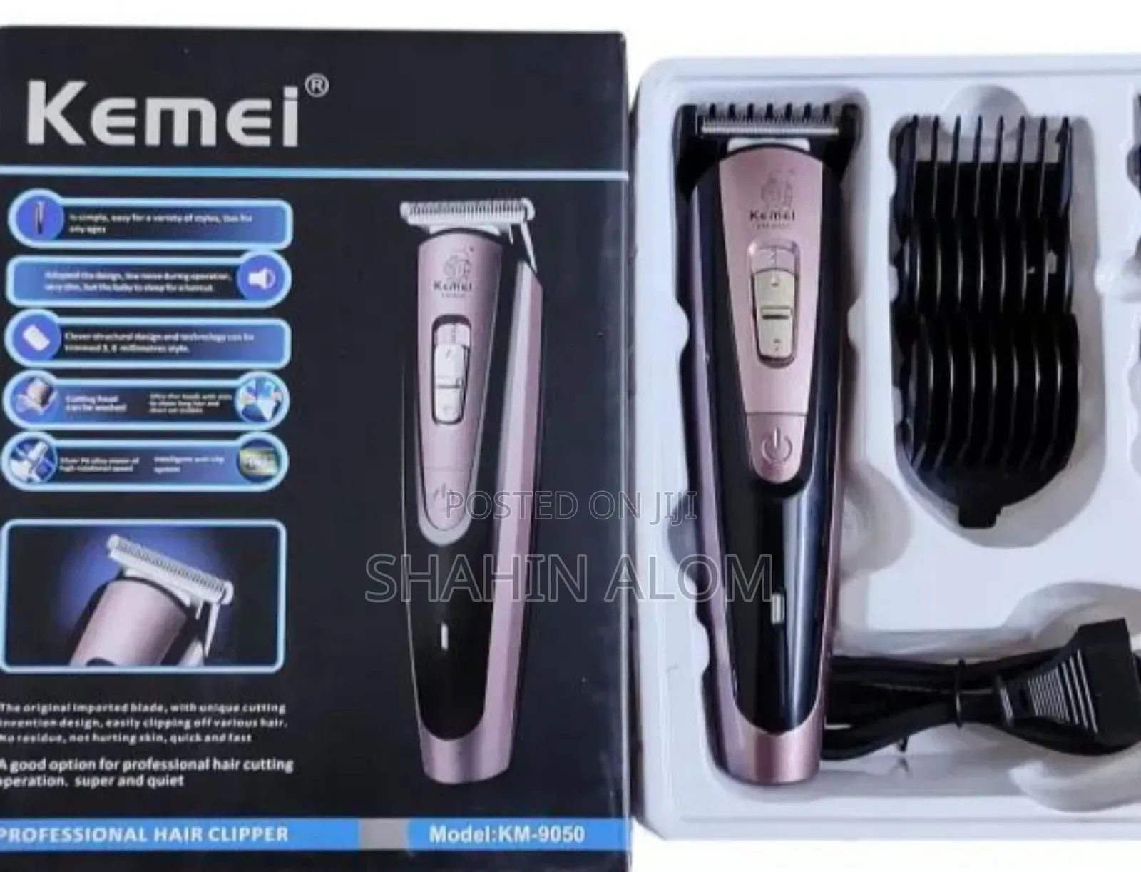 Kemei Km-9050 Rechargeable Hair Trimmer