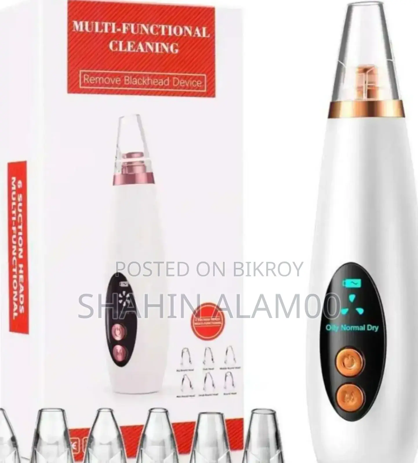 Rechargeable Electric Blackhead Remover