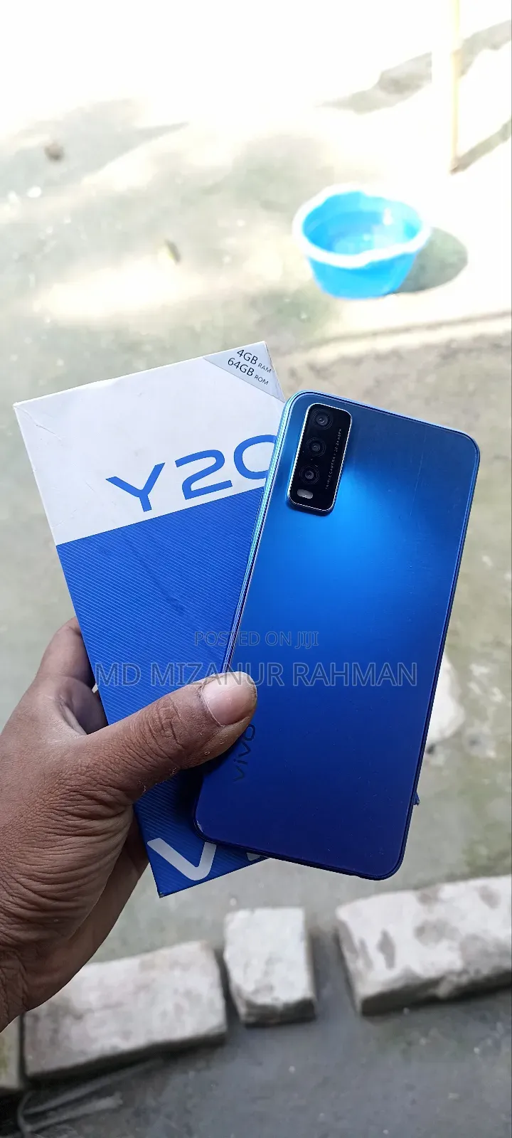 Vivo Y20 64 GB Blue