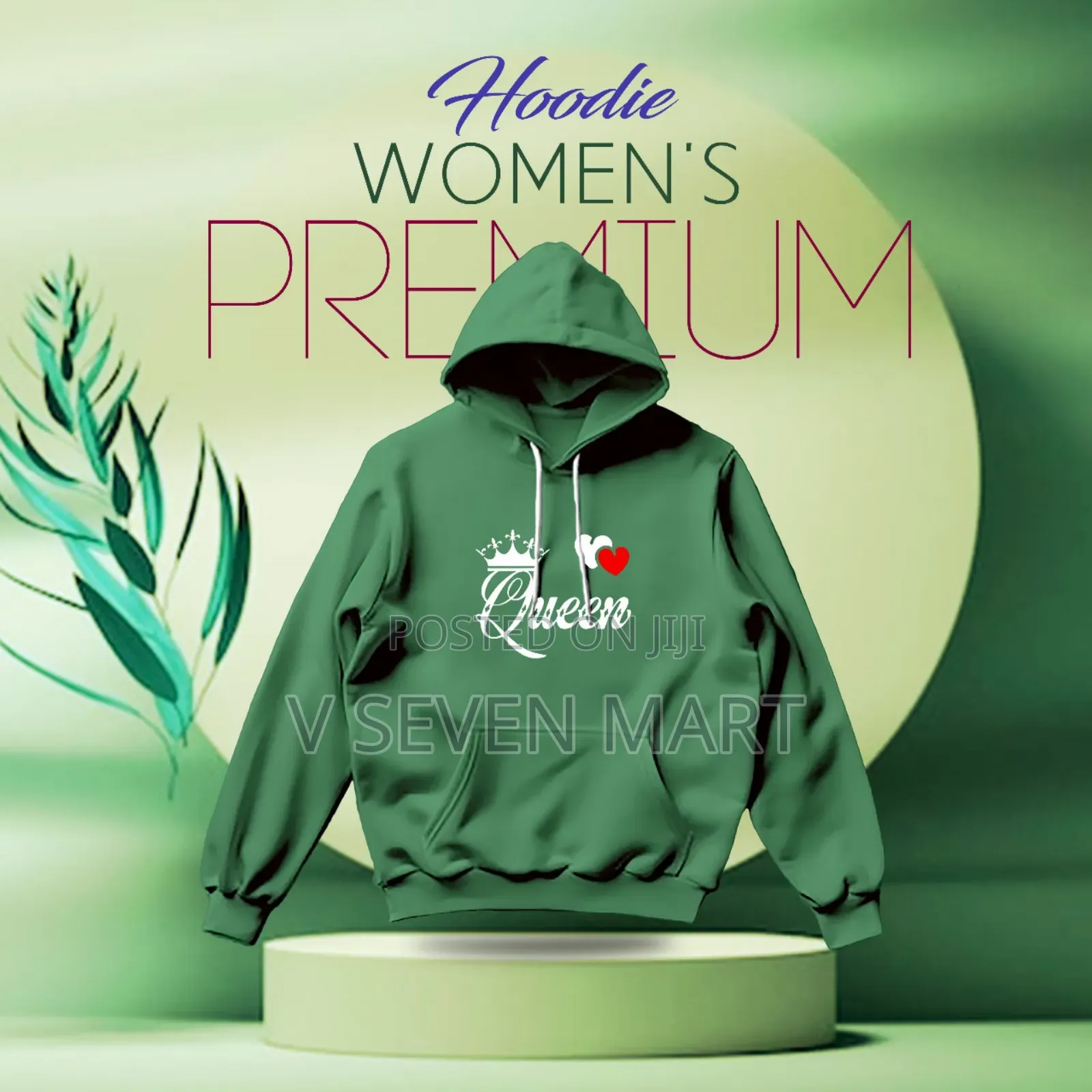 Premium Comfortable Stylish লেডিস উইন্টার হুডি