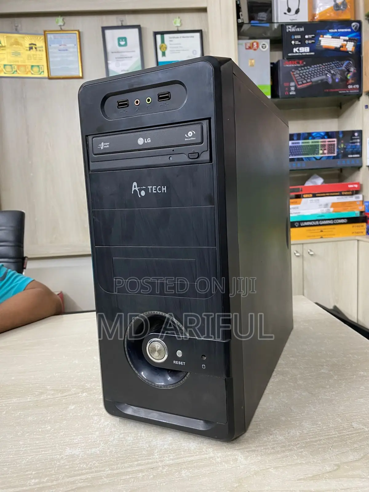 Desktop Pc DDR-3_intel Dual Core_ram 4gb_hdd 500gb_gigabyte-G*41