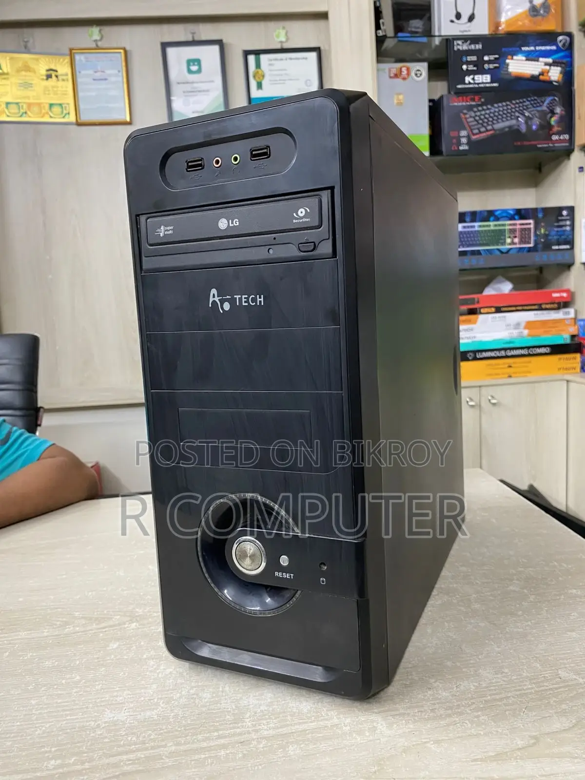 Desktop PC 4GB Intel Dual Core 500GB HDD Gigabyte-G*41
