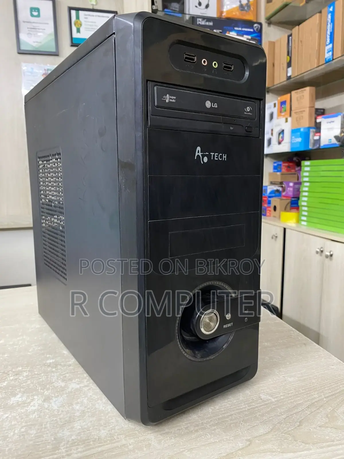 Desktop PC 4GB Intel Dual Core 500GB HDD Gigabyte-G*41